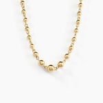 Collier Diona Diona Maille Boule Or Jaune - Chaines Femme | Histoire d&rsquo;Or
