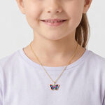 Collier Sulivia Papillon Or Jaune - Colliers Enfant | Histoire d&rsquo;Or