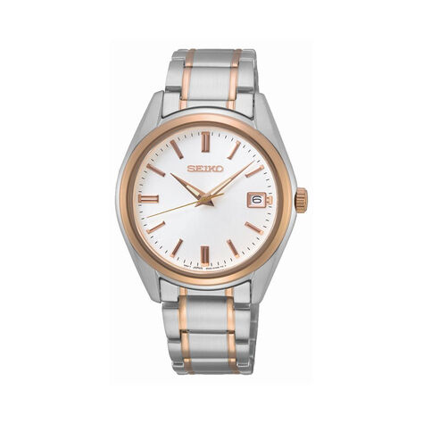 Montre Seiko Classique Blanc - Montres Homme | Histoire d’Or