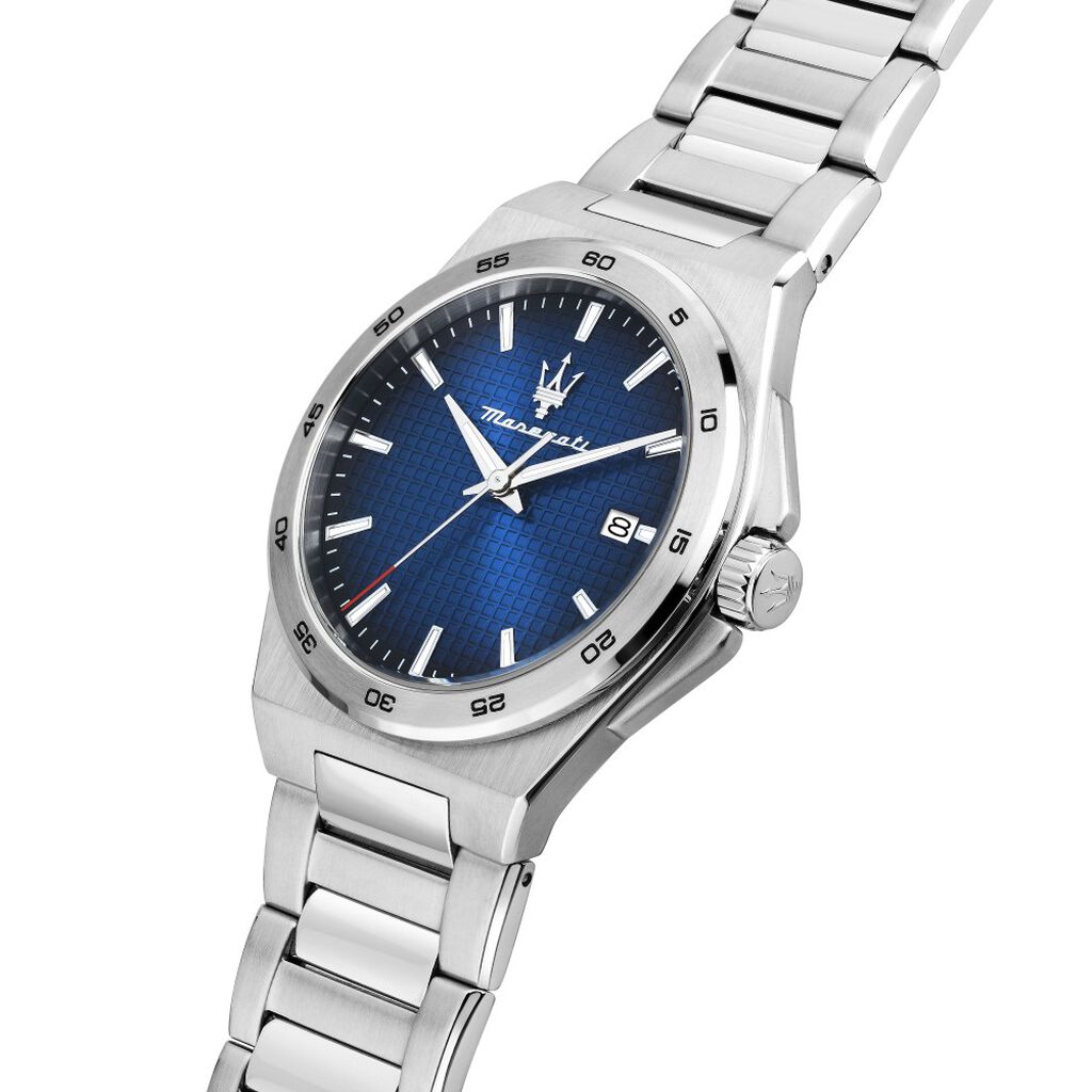 Montre Maserati Velocita Slim Bleu - Id&eacute;es cadeaux Homme | Histoire d&rsquo;Or