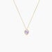 Collier Rosaline Or Jaune Amethyste Et Oxyde De Zirconium - Colliers Femme | Histoire d’Or