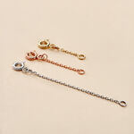 Chainette De Rallonge Or Rose - Collection classique Famille | Histoire d&rsquo;Or