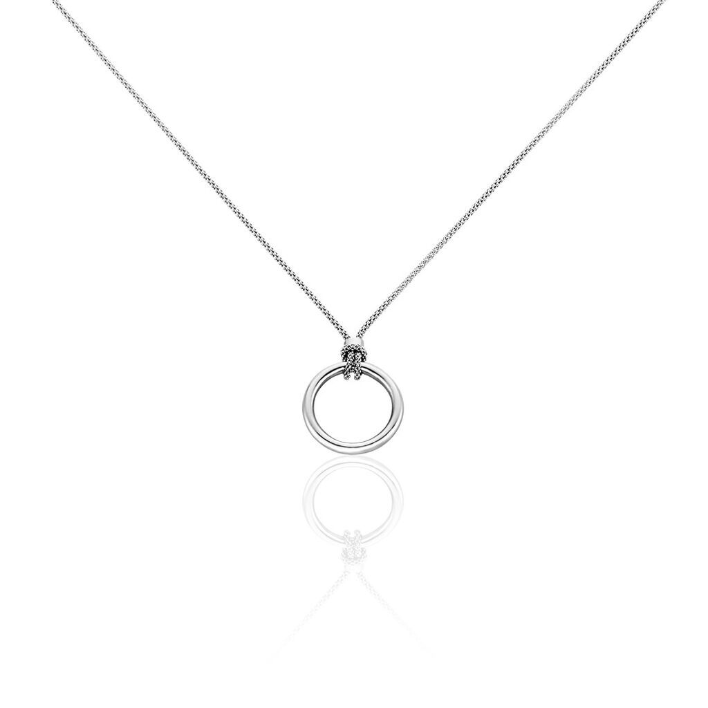 Collier Magda Argent Blanc - Colliers fantaisie Femme | Histoire d’Or