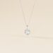 Collier Meliora Or Blanc Topaze Bleu Sky Oxyde De Zirconium - Colliers Femme | Histoire d’Or