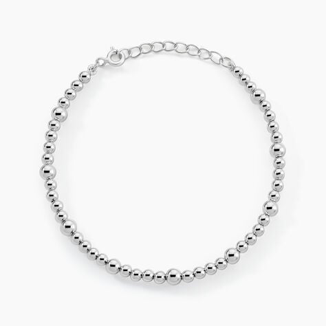 Bracelet Louisette Argent Blanc - Bracelets Femme | Histoire d’Or
