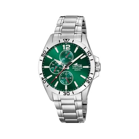 Montre Lotus Multifunction Vert - Montres Homme | Histoire d&rsquo;Or