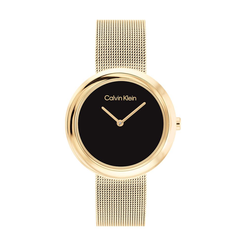 Montre calvin on sale klein femme noir