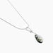 Collier Argent Blanc Odilon Ambre - Colliers fantaisie Femme | Histoire d’Or