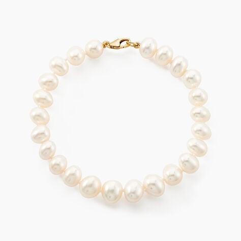 Bracelet Sajdaae Or Jaune Perle De Culture D'akoya - Bracelets Femme | Histoire d’Or