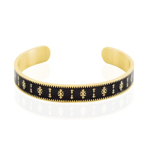 Bracelet Jonc Imagine Murielle Acier Jaune - Bracelets joncs Femme | Histoire d&rsquo;Or