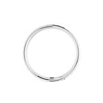 Alliance Herma Ruban Plat Or Blanc - Alliances Unisex | Histoire d&rsquo;Or