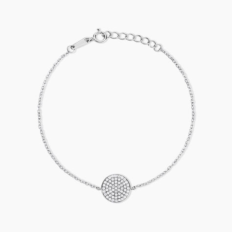 Bracelet Angeles Argent Blanc Oxyde De Zirconium - Bracelets Femme | Histoire d&rsquo;Or