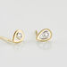 Boucles D'oreilles Puces Fidelia Or Jaune Diamant - Clous d'oreilles Femme | Histoire d’Or
