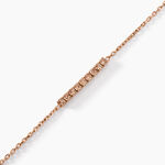 Bracelet Rio Tennis Argent Rose Oxyde De Zirconium - Bracelets Femme | Histoire d&rsquo;Or