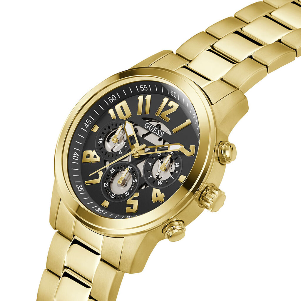 Montre Guess Parker Noir - Id&eacute;es cadeaux Homme | Histoire d&rsquo;Or
