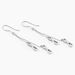 Boucles D'oreilles Pendantes Noelle Argent Blanc - Boucles d'oreilles fantaisie Femme | Histoire d’Or