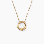 Collier Or&eacute;e Plaqu&eacute; Or Jaune - Colliers Femme | Histoire d&rsquo;Or