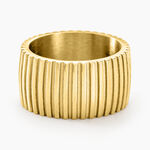 Bague Sicily Acier Dor&eacute; - Bagues fantaisie Femme | Histoire d&rsquo;Or