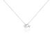Collier Pluton Argent Blanc Oxyde De Zirconium - Colliers fantaisie Femme | Histoire d’Or