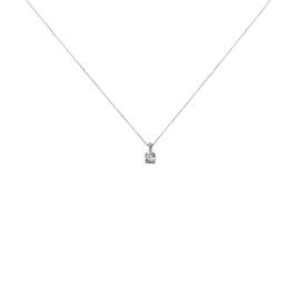 Collier Victoria Platine Blanc Diamant - Pendentifs Femme | Histoire d’Or