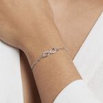 Bracelet Bastin Argent Blanc Oxyde De Zirconium - Bracelets Femme | Histoire d&rsquo;Or