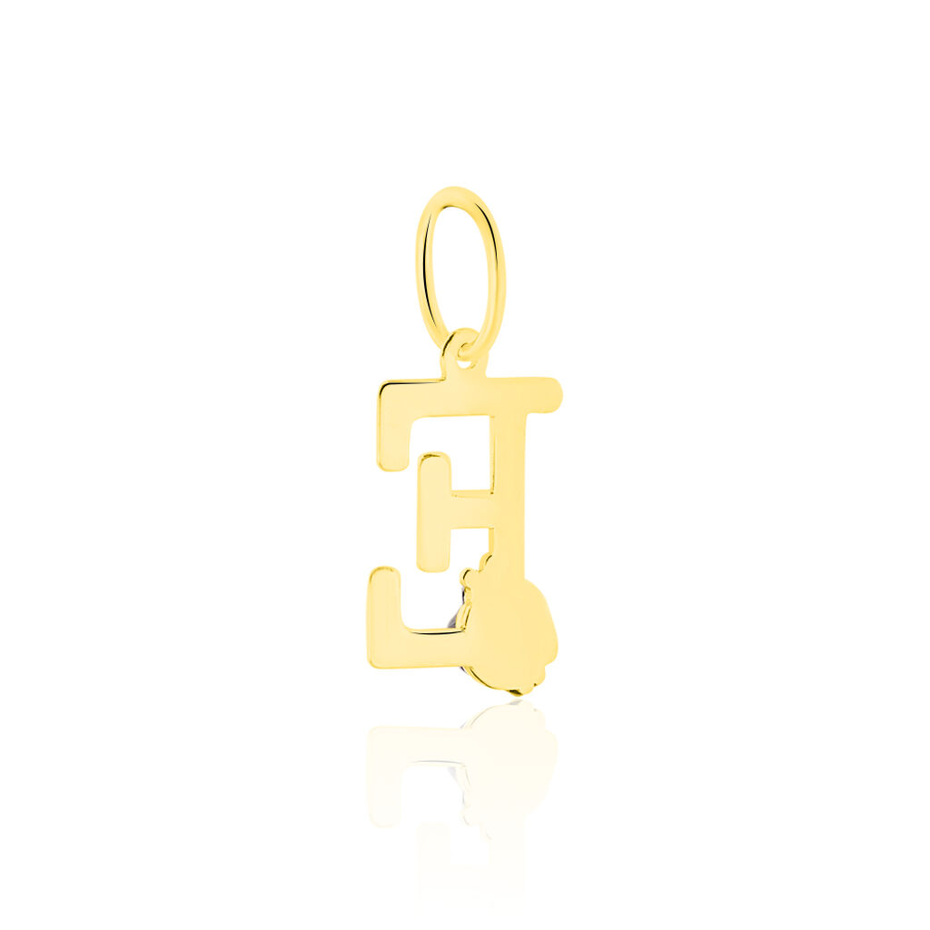 Pendentif Helidie Coccinelle Lettre Or Jaune - Pendentifs Enfant | Histoire d’Or