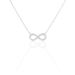Collier Infini Empierre Or Blanc Diamant - Colliers Femme | Histoire d’Or
