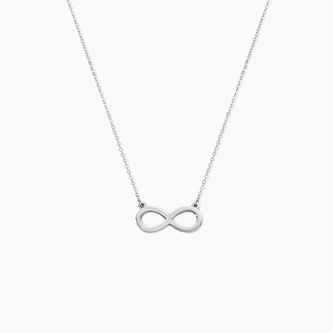 Collier Maryeme Infini Selectra Or Blanc - Colliers Femme | Histoire d&rsquo;Or