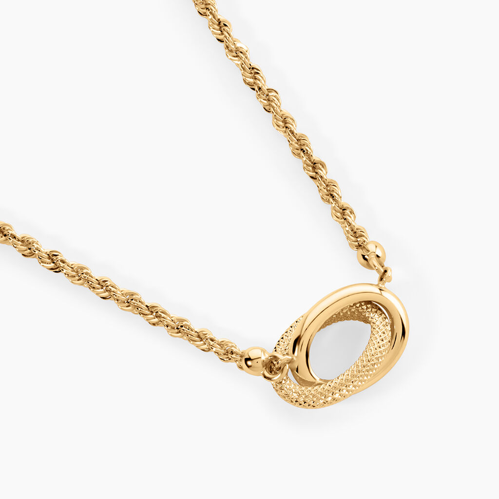Collier Cordelia Or Jaune - Bijoux sans pierre Femme | Histoire d&rsquo;Or