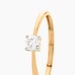 Bague Solitaire Or Jaune Eclat D'etoile Oxyde De Zirconium - Bagues solitaires Femme | Histoire d’Or