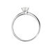 Bague Solitaire Natalia Or Blanc Diamant - Bagues solitaires Femme | Histoire d’Or