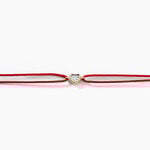 Bracelet Mon Premier Diamant Or Rose Diamant - Bracelets cordon Femme | Histoire d&rsquo;Or