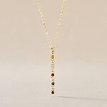 Collier C&eacute;ph&eacute;e Plaqu&eacute; Or Dor&eacute; Oxyde De Zirconium - Colliers Femme | Histoire d&rsquo;Or