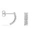 Créoles Sophie Rondes Argent Blanc Oxyde De Zirconium - Boucles d'oreilles créoles Femme | Histoire d’Or