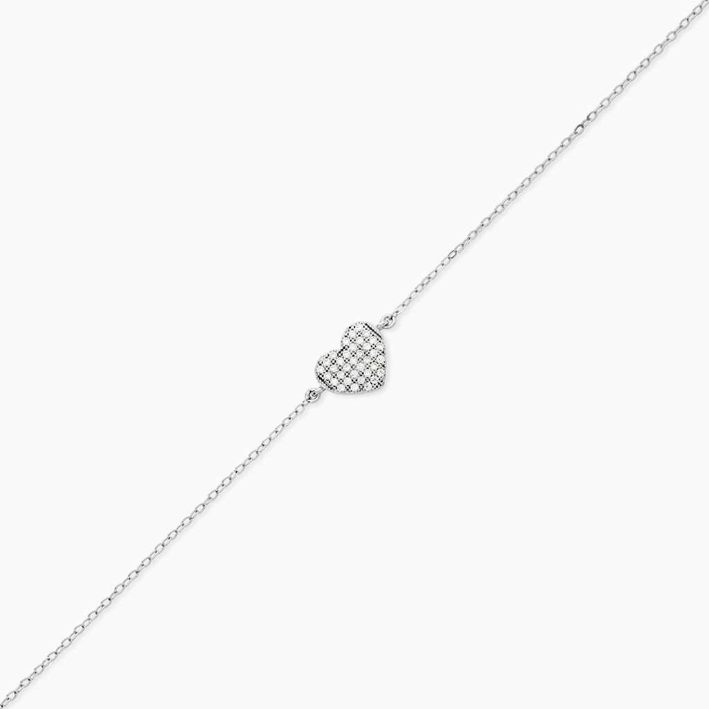 Bracelet Achahildis Argent Oxyde De Zirconium - Bracelets Femme | Histoire d&rsquo;Or