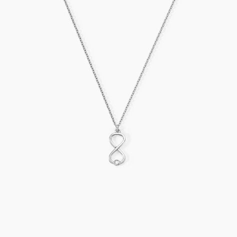 Collier Zayra Argent Blanc Oxyde De Zirconium - Nouveautés Femme | Histoire d’Or
