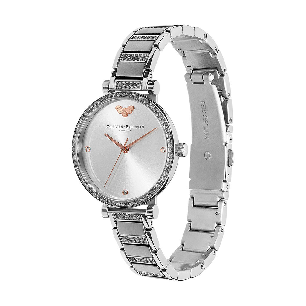 Montre Olivia Burton Belgrave Argenté - Montres Femme | Histoire d’Or