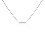 Collier Jordana Argent Blanc - Colliers fantaisie Femme | Histoire d&rsquo;Or