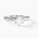 Bague Athena Platine Blanc Diamant - Bagues solitaires Femme | Histoire d’Or