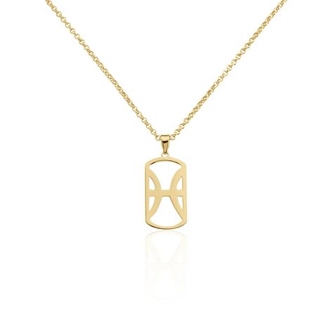 Collier Plaqué Or Prospero - Colliers Zodiaque Homme | Histoire d’Or