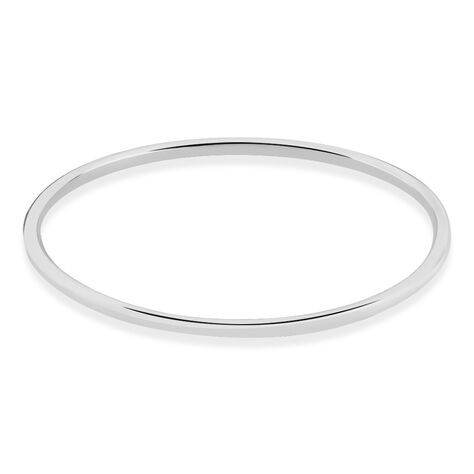 Bracelet Jonc Tabata Argent Blanc - Bracelets joncs Femme | Histoire d’Or