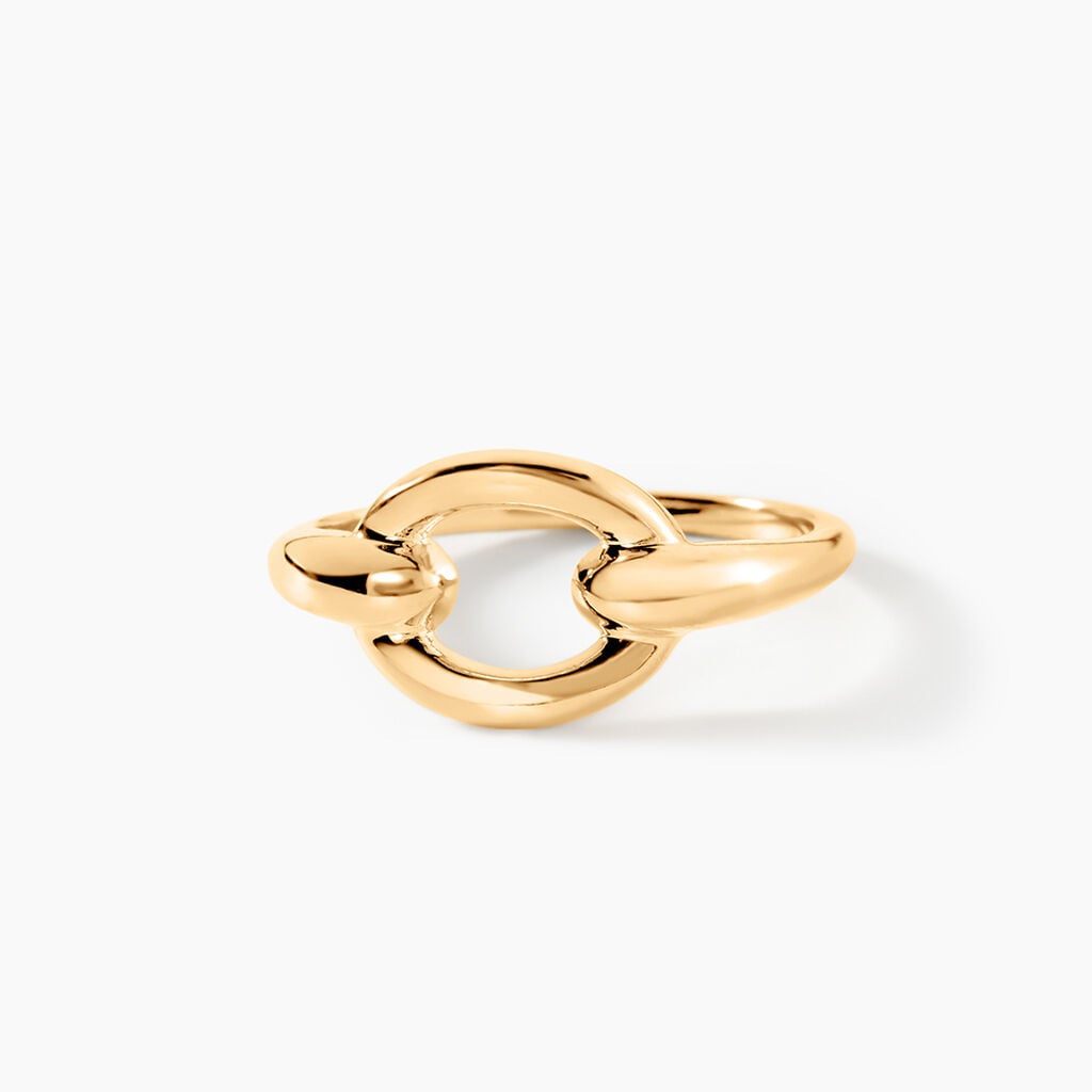 Bague Classic Bold Plaqu&eacute; Or Jaune - Bagues fantaisie Femme | Histoire d&rsquo;Or