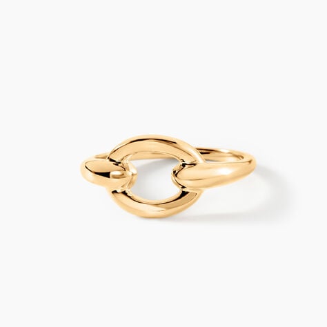 Bague Classic Bold Plaqu&eacute; Or Jaune - Bagues fantaisie Femme | Histoire d&rsquo;Or