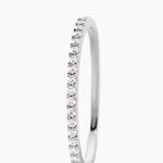 Bague Jaquelyn Argent Blanc Oxyde De Zirconium - Bagues avec pierre Femme | Histoire d&rsquo;Or