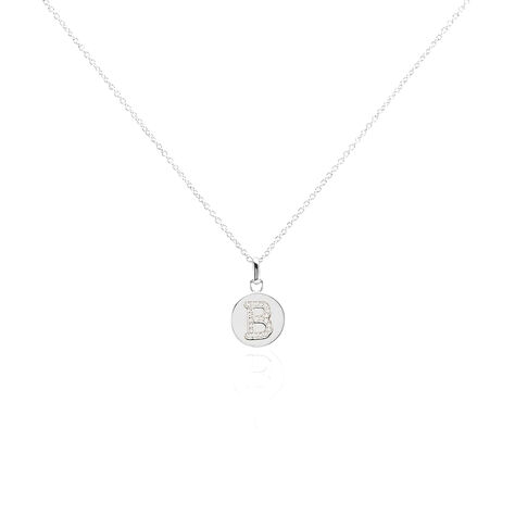 Collier Argent Eugenien Oxydes De Zirconium - Colliers fantaisie Femme | Histoire d’Or