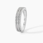 Bague Isora Argent Blanc Oxyde De Zirconium - Bagues avec pierre Femme | Histoire d&rsquo;Or