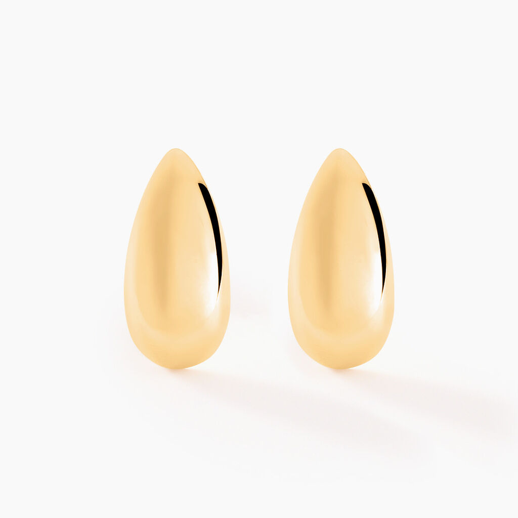 Boucles D'oreilles Puces Lani Or Jaune - Clous d'oreilles Femme | Histoire d’Or