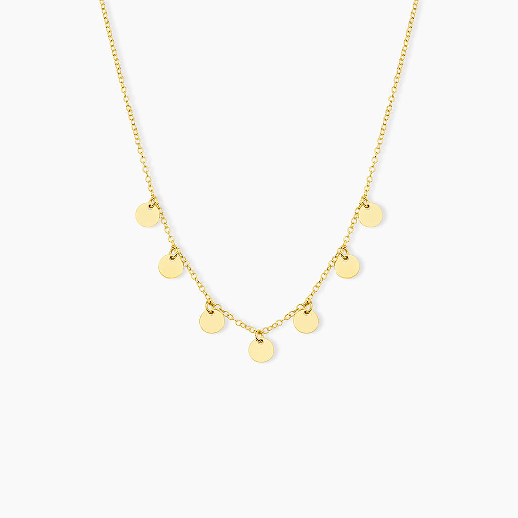 Collier Ragavi Argent Dor&eacute; - Colliers fantaisie Femme | Histoire d&rsquo;Or