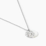 Collier Argent Blanc Sofee Nacre - Colliers fantaisie Femme | Histoire d&rsquo;Or