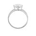 Solitaire Amri Or Blanc Oxyde - Bagues solitaires Femme | Histoire d’Or